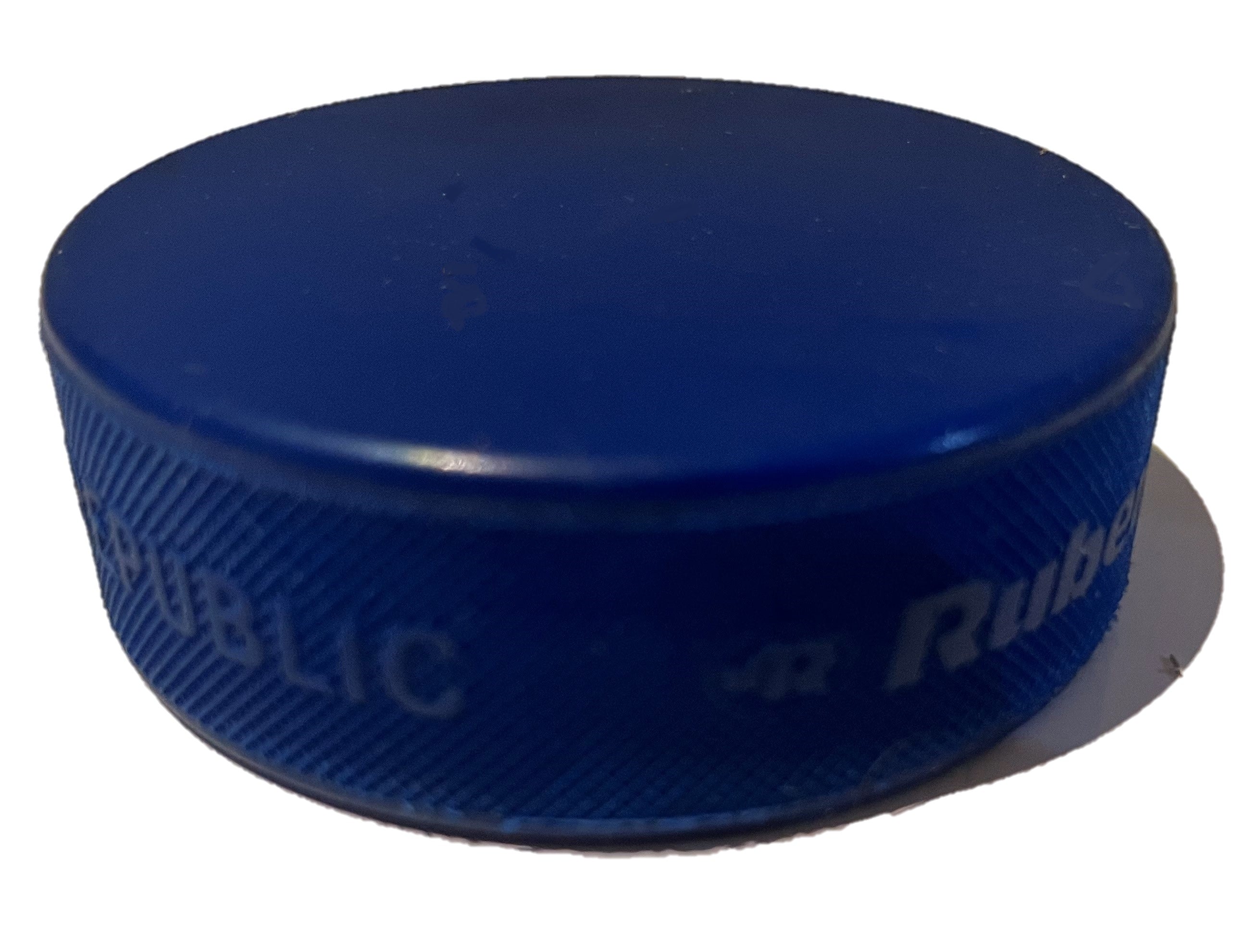 Puck Rubena light blue 125 g IIHF offizieller Spiel-Puck Eishockey